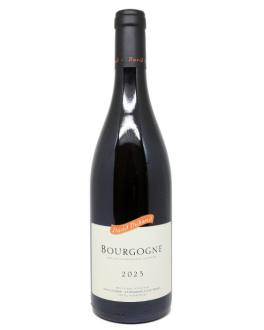 DAVID DUBAND bourgogne rouge 2023